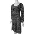 S Max by Adi Women's Scoop Neck High Waist Dress