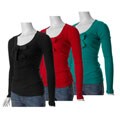Tresics Brand Junior's Long-sleeve Ribbed Shirt