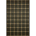 Tile Black Rug (4'11 x 7'6)