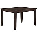 Abigail 60-inch Solid Wood Espresso Dining Table