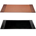 Hints relating to Top desk Rishel Dacasso Rustic Leather Desk Pad with Side Rails
