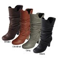 Glaze by Adi Buckle Accent Slouchy Boots