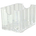 Traex Clear Plastic Sugar Caddy (Pack of 12)