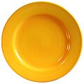 Waechtersbach Lemon Peel Rimmed Dinner Plates (Set of 4)