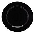 Waechtersbach Rimmed Black Salad Plates (Set of 4)