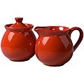 Waechtersbach Cherry Creamer and Sugar Bowl Set