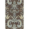Hand-tufted Spirit New Zealand Wool Rug (5' x 8')