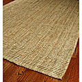 Hand-woven Natural Fiber Weaves Natural-colored Fine Sisal Rug (6' x 9')