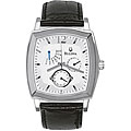 Bulova Men's Black Leather Strap Watch