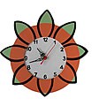 Extreme Flower Wall Clock