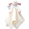 bigoted review on baby gifts Piccolo Bambino Soft White and Pink Sheep Blanket