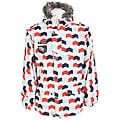 Sessions Recon Men's Blue/White Zig Zag Snowboard Jacket