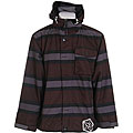 Sessions Flicker Men's Monument Stripe Snowboard Jacket