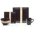 More information on a blog about mikasa Country Mikasa Gourment Basic 16-piece Black Bamboo Dinnerware Set
