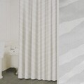 Zebra Grey Shower Curtain