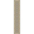 Lyndhurst Collection Floral Motif Greyish Blue/ Ivory Runner (2'3 x 16')