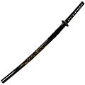 Gold and Black Dragon Samurai Sword