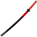 Red Dragon 40-inch Katana Samurai Sword