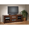 Everett Espresso 60-inch Plasma/ LCD TV Stand with Storage