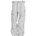 Sessions Men's XL 'Battallion' Cool White Snowboard Pants