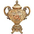 Majestic Collection Floral Design Porcelain Vase