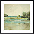 Margo Balcerek 'Spring on the Meadow' Metal-framed Art