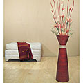 Details, photos and assessment of flower Plants Flowers with 28-inch Persimmon Bamboo Plantation Floor Vase