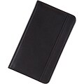 Royce Leather Black Leather Check Presenters (Pack of 2)
