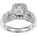 14k Gold 'Emerillion' 1 1/2ct TDW Diamond Ring (I-J, I1-I2)