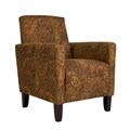 Gia Urban Arm Accent Chair Paisley