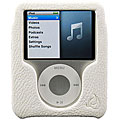 Uniea U-Suit White Leather Case for iPod Nano 3rd Generation (Refurbished)