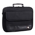 Elite Travel 17-inch Black Laptop Briefcase