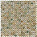 SomerTile 12x12-in Samoan 9/16-in Springfield Porcelain Mosaic Tile (Pack of 10)