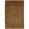 Set of 2 Hand-knotted Gold Wool Istanbul Rugs (2' x 3')