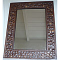 Large Coconut Shell Wall Mirror (Thailand)