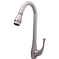 Geyser Brushed Nickel Pull-Out Kitchen Faucet