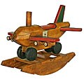 Handmade Decorative Rocking Airplane (Thailand)