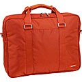 J World Orange 15-inch Double Compartment Laptop Briefcase