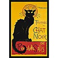 Theophile Alexandre Steinlen 'Tournee du Chat Noir' Framed Art