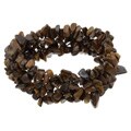 Resources on abstract Tiger Stripes Tiger's Eye Woven Stretch Bracelet