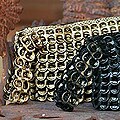 Soda Pop-top 'Golden Hope and Change' Wristlet Bag (Brazil)