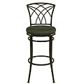 Novara Extension Adjustable-leg Gunmetal Gray Stool
