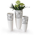 Que Patterned Round Vase (Set of 3)