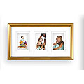 Regal Gold 3-slot Picture Frame