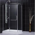 DreamLine Quad 31x45-inch Glass Shower Enclosure with Base
