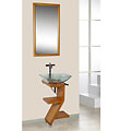 DreamLine Modern Z-shape Wood Maple Vanity Set