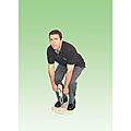 Baseline Push/ Pull Dynamometers Large Stand-on Lifting Base