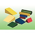 Cando Foam Blue Vinyl Covered Wedge (24 x 28 x 6)