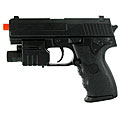 Spring Mini USP Pistol FPS-150 Laser and Flashlight Airsoft Gun