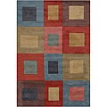 Information that is related to Cream Ivory carpet Hand-tufted Multi New Zealand Wool Adora Rug (7'9 Round)